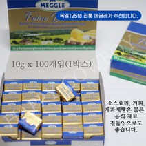 메글레 미니 파인 포션버터 10gx100개, 1000g, 1개