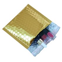 TailStar 안전봉투 50PCS 홀로그램 금속 버블 메일러 글 래 머 실버 음영 호 일 쿠션 웨딩 가방 패딩 봉투, [20] Gold15x13cm