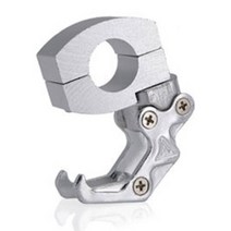 오토바이 봉지걸이 22mm 바이크 핸들걸이, 실버