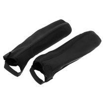 승마가방 승마 부츠가방 용품 헬멧 보관 배낭 하프 챕스 편안한 각반 스냅 및 지퍼 잠금 남성 여성 키즈 스포츠 레그 가드 블랙 보호, XXS, 미국