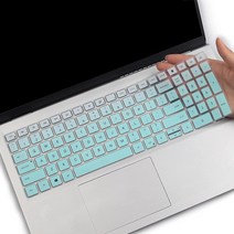 2022 2021 델 인스피론 15 5510 5515 5518 7510 3510 3511 3515 16 7610 보스트로 5515용 키보드 커버 위도 3 520 3000 5000, MintGreen