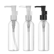 허브스프레이 오일펌프용기 50-400ml, 오일펌프용기[2개묶음], 100ml투명/검정캡