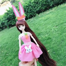 말하는인형 우산 관절 홀더 작은다섯 신년 투라대륙 작은 댄서 생생한 일양말 선물 모형 동일타입 낱개로 팔다, C01-단독 치마는 이불 없이 잘, T12-소무무토끼치마야롱류 L1