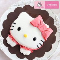 쉐프메이드 헬로키티 논스틱 케이크 팬 2size (케익 무스 초코 빵 떡 베이킹 틀)