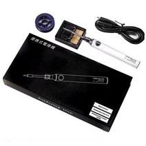 베어링가열기 무선 납땜 인두 공구 펜 휴대용 USB 5V 8W 전동 충전식 온도 조절 용접 장비 전기, White