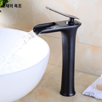욕실 수도 꼭지 고급 빈티지 골동품 복고풍 수전 북유럽, 검은 녹청 고조