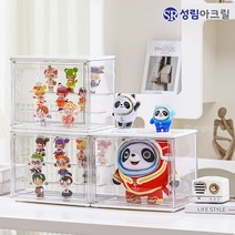 성림아크릴 피규어 진열장 투명 케이스 레고 보관함 프라모델 정리 아크릴 케이스, 대형[CH_DIYBOX_L]