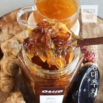 경산특산물 국내산 수제 꿀생강대추차, 1병, 400g