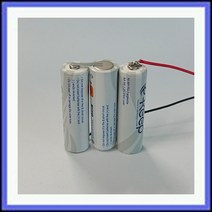 Ekeep 3N2500AA-(3.6V 2500mAh)R+선 니켈수소조립, 1개
