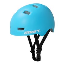 SUNRIMOON 시티헬멧 전기자전거 헬멧 어른 공용 휠베이스 아웃도어 스포츠헬멧 여름TS-91, 스카이 블루