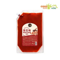 쿠즈락 소떡소떡 소스(파우치) / 맛있는 고추장 소스 2kg(파우치)