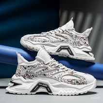 로이조이 남성 초경량 운동화 봄 여름 통굽 어글리슈즈