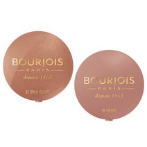 Bourjois 부르주아 리틀 라운드 팟 블러셔 2.5g 색상선택 2팩, 03 Brun Cuivre, 03 Brun Cuivre