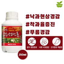 대유 고추낙과스톱 액제250ml 고추낙과 낙화현상 경감, 1병, 250ml