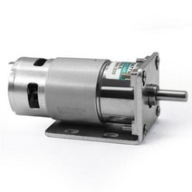 모터 수리도구 부품 42GA775 DC 12V 24V 모든 금속 최대 60KG 브래킷이있, 20rpm+12V