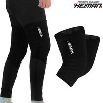 [하이만] 무릎 토시 방풍 방한 니워머 기모안감 보온, M