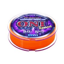 아지카 디맥스 오니 스폐셜 L-플로트 200M 세미플로팅 원줄 감성돔원줄 참돔원줄 부시리 카고원줄 원투원줄 붕어원줄, 2.5호