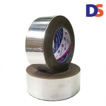 50mm 은박 연통테이프 알미늄테이프 테이프 50M 은박테이프 알루미늄 x 알미늄문구 오피스 사무 볼펜 테이프 초등 강력, 상세페이지 참조