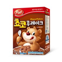 동서 포스트 쵸코후레이크 시리얼, 600g, 5개