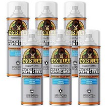 Gorilla 누수 방수스프레이 방수액 외벽 신발 텐트 차량 우산 6개 투명, 6팩