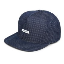[가방팝] 언더컨트롤 WHITE LABEL / BLUE DOT_스냅백