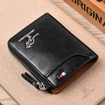 공예 수제 Aiks 캥거루 지갑 RFID 차단 도난 방지 신용 카드 가방 안티 마그네틱 유니섹스 보호, 02 Black