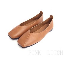 [PINK LITCHI]여자 단화 낮은굽 플랫슈즈 데일리슈즈 jj430