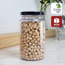 (1BOX 50개) 크린페트 밀폐용기 500ml 다용도 원형 식품용기, 금속캡 실버 50개