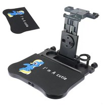 차량용노트북거치대 테블릿 핸드폰 계기판 송풍구 폴드 다기능 접이식 테이블 카시트 미끄럼 방지 조정 가능한 BMW 모든 시리즈 컴퓨터용, 4.Style D