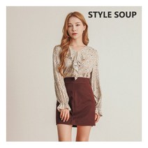브이넥 러블 블라우스(SX3LSF2)