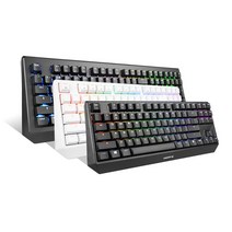 체리 MX Board 1.0 기계식키보드 매트에디션 87 108, 상세이페이지 참고, 상세이페이지 참고, 87 키  매트화이트 흑축