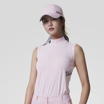 여성 골프 UV차단 반폴라 민소매 티셔츠 VLTSLD98_PK