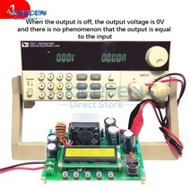 dc파워서플라이 dc 공급장치 전원공급기 DCDC CV CC 부스터 모듈 높은 전력 800W 12V120V 015A 가변 MPPT, 한개옵션0