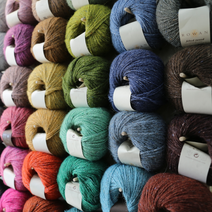 Rowan 펠티드트위드 Felted Tweed DK 영국수입실 로완실 트위드실 뜨개실 40컬러 배색뜨기 요크스웨터 탑다운 니트카페, 194 델프트 delft