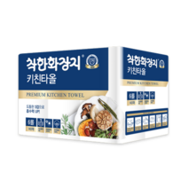 착한화장지 롤 키친타올 3겹 140매 18롤, 단품