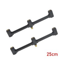 샌드폴 받침대 낚시거치대 원투 민물낚시 삼각대 2 pcs 잉어 지원 버즈 바 4 포드, 25cm