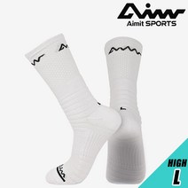 [Aimit] 발목보호대를 삼킨 스포츠양말 발목보호 발목압박 부상방지 에임잇 (HIGH - L사이즈), L (275~305mm)