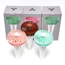 트리코 휴대용 아이스크림 선풍기, TF01, 초코