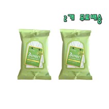 듀이트리 쓰리 이펙트 클렌징 티슈 20매 2팩, 2개