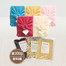 [은색초코]혼합잡곡 3종세트 보자기포장 결혼답례품 돌잔치 조문 회사단체선물 시보해제 생일축하선물, 1박스, 현미+찹쌀보리+오색현미