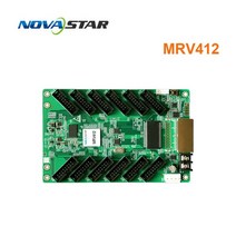 백스터 탑박스 리어백 예쁜 Novastar MRV412 LED 수신 카드 HUB75Ex12 인터페이스 제어 범위 512x512 도트 3D 판독 및 자체 모니터링 지원