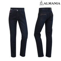 일자핏 남성 청바지 남자 기모 일자 겨울 스판 진청 스트레이트