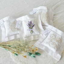 꼬떼따블 라벤더 포푸리 쿠션 4type, 이니셜C (351936)