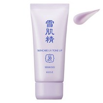 일본 발송 촉촉한 선크림 스노우 스킨케어 uv 톤 업 spf30 35g 코세이