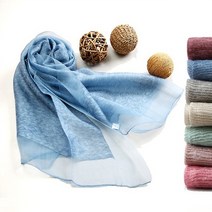 [더로라]울실크 스카프 - 실크 샤샤2 - S8116