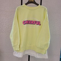 신디키즈 (이런 가격이면~~ 마지막찬스!! 망설이면 품절!!) 네온레이어드 맨투맨 CIMA21804 - 7954
