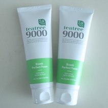 SRpick 에스알픽 티트리 9000 티트리폭탄 폼클렌징, 120ml, 2개