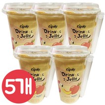 엔젤리 복숭아 드링크 젤리220gx5개/마이구미, (무배)엔젤리 복숭아 드링크 젤