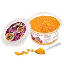 인스파이어 푸드 컴퍼니 버블티용 팝핑 보바 패션후르츠 450g, 1개, 상세설명참조