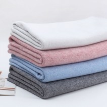 짱패브릭 선염양면이중울(wool)니트-4color원단 패브릭#, 멜란지그레이